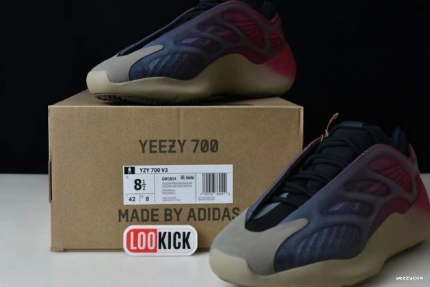 700 Yeezy V3 Fade GW1814 Adidas Carbon 0710
